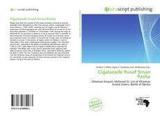 Обложка Cigalazade Yusuf Sinan Pasha