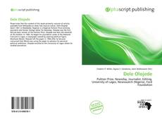 Bookcover of Dele Olojede