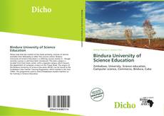 Bindura University of Science Education kitap kapağı