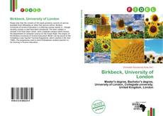 Copertina di Birkbeck, University of London