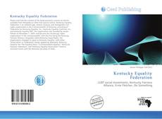 Kentucky Equality Federation的封面