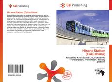 Capa do livro de Hirano Station (Fukushima) 