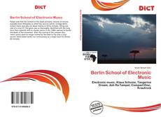 Copertina di Berlin School of Electronic Music