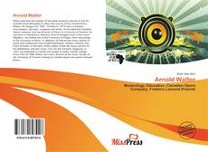 Portada del libro de Arnold Walter