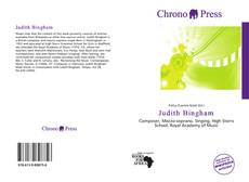 Capa do livro de Judith Bingham 