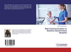 Buchcover von Risk Communication in Kenema Government Hospital