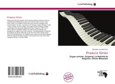 Copertina di Francis Grier