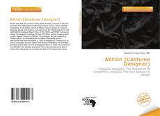 Bookcover of Adrian (Costume Designer)