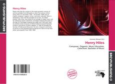 Buchcover von Henry Hiles