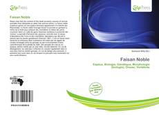 Portada del libro de Faisan Noble