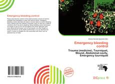 Copertina di Emergency bleeding control