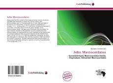 Обложка John Mavrocordatos