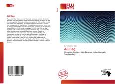 Ali Beg kitap kapağı