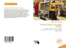 Bookcover of India State Hunger Index