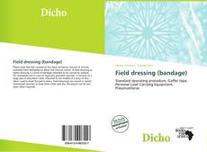 Field dressing (bandage) kitap kapağı