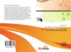 Portada del libro de In case of emergency