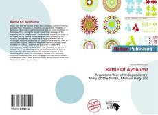 Copertina di Battle Of Ayohuma