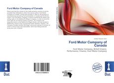 Ford Motor Company of Canada的封面