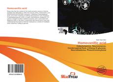 Bookcover of Homovanillic acid