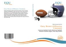 Portada del libro de Gary Brown (Offensive Lineman)