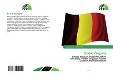 Bookcover of Eriek Verpale