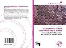 Capital University of Economics and Business kitap kapağı