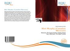 Bookcover of Matt Murphy (Canadian Musician)