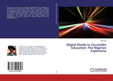 Borítókép a  Digital Divide in Counsellor Education: The Nigerian Experience - hoz