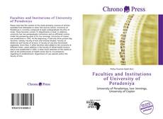 Faculties and Institutions of University of Peradeniya的封面