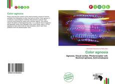 Color agnosia的封面