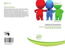 Portada del libro de Edward Zambara