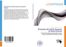Portada del libro de Émeutes de Saint-Sauveur et Saint-Simon