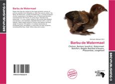 Barbu de Watermael kitap kapağı