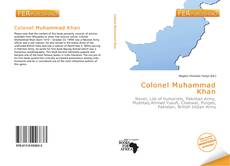 Capa do livro de Colonel Muhammad Khan 