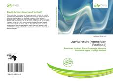David Arkin (American Football) kitap kapağı