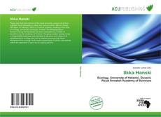 Copertina di Ilkka Hanski