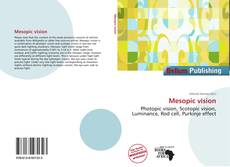 Couverture de Mesopic vision
