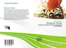 Portada del libro de Benjamin Cooke