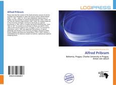 Buchcover von Alfred Pribram