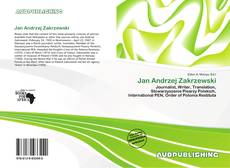 Portada del libro de Jan Andrzej Zakrzewski