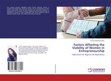 Buchcover von Factors Affecting the Viability of Women in Entrepreneurship