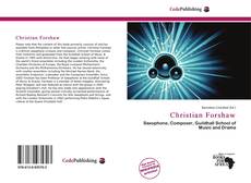 Couverture de Christian Forshaw
