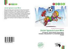 Copertina di Javier Ignacio Leon Mira