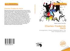 Bookcover of Charles Frederick Horn