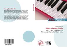 Couverture de Henry David Leslie