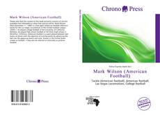 Buchcover von Mark Wilson (American Football)