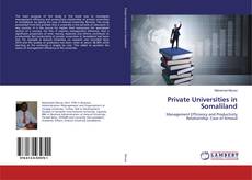 Bookcover of Private Universities in Somaliland