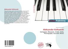 Capa do livro de Aleksander Kolkowski 
