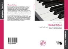 Buchcover von Marius Kahan