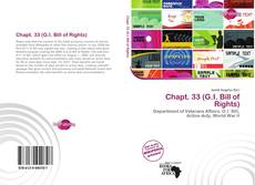 Обложка Chapt. 33 (G.I. Bill of Rights)
